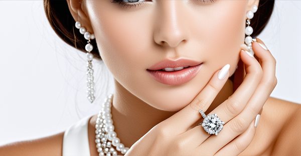 Les bijoux blancs : l'élégance à chaque occasion